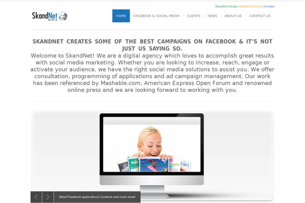 Site using Brankic Social Media Widget plugin