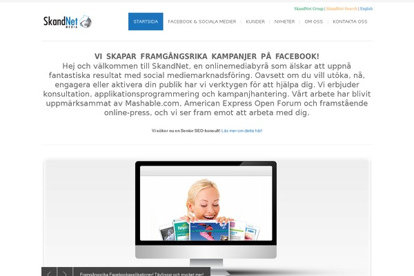 Bigbang theme site design template sample
