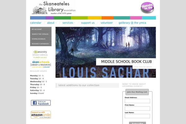 Oxygen theme site design template sample