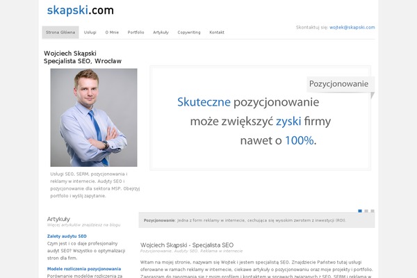 Cyberfolks theme site design template sample