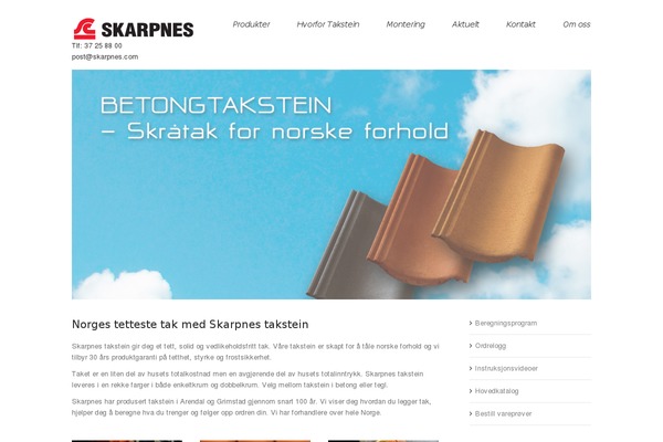 Site using Wp-skarpnes-elementor plugin