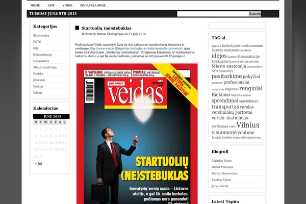 Site using Flickr foto info plugin