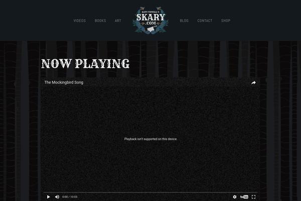 Blogy theme site design template sample
