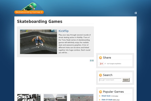 WP-Prosper theme site design template sample
