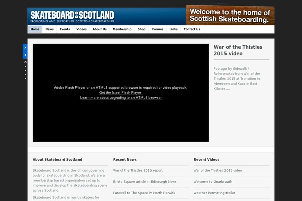 Azione theme site design template sample
