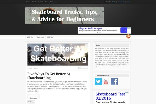 Fresh News theme site design template sample