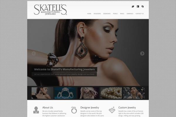 Catalyst theme site design template sample