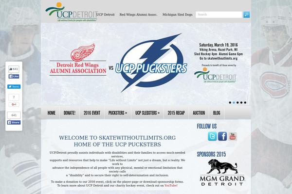Hockeytime theme site design template sample