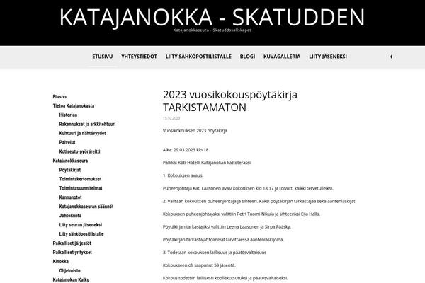 Site using Td-standard-pack plugin
