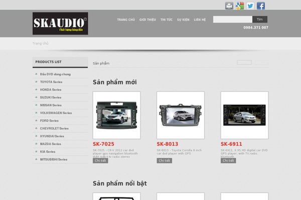 skaudio.vn site used Bossaudio