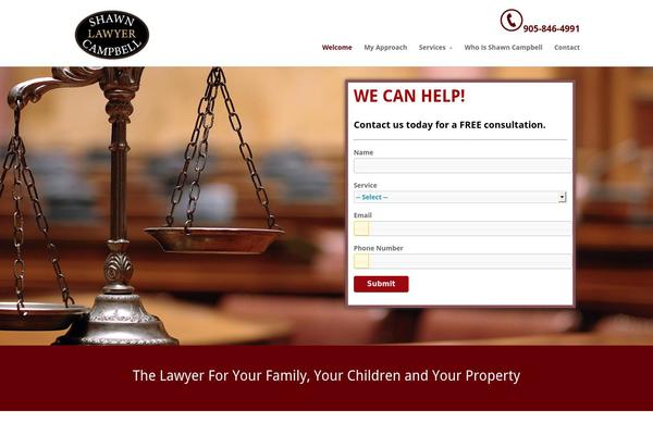 Divi theme site design template sample