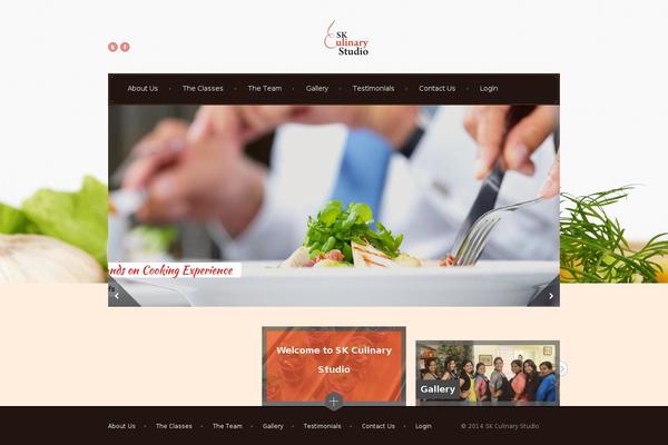 skculinarystudio.com site used Forkbite