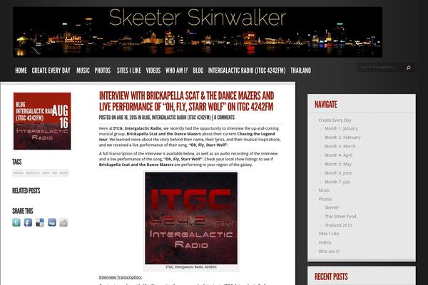 TheStyle theme site design template sample