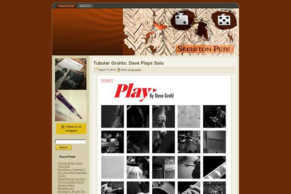 Site using Slickr-flickr-pro plugin