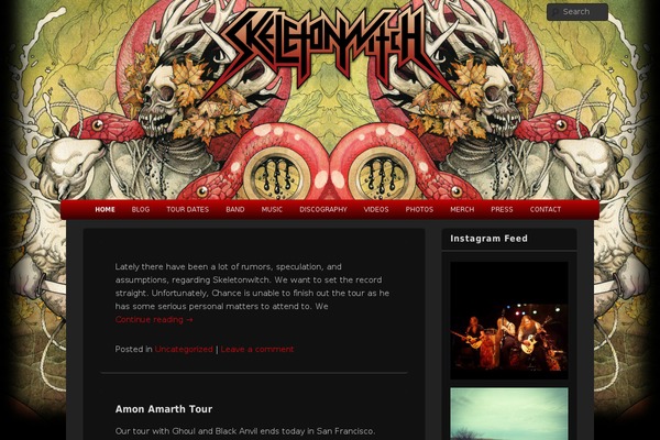 Catch Box theme site design template sample