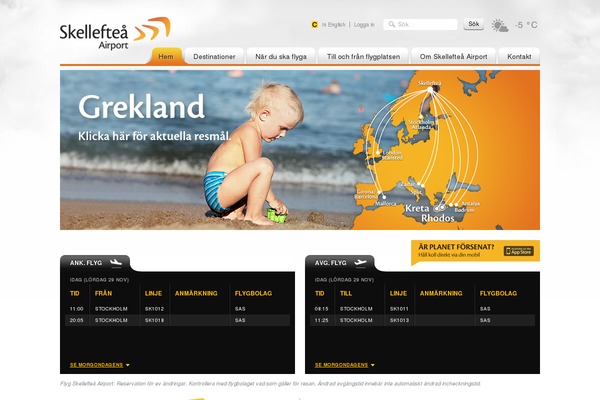 skellefteaairport.se site used Sft