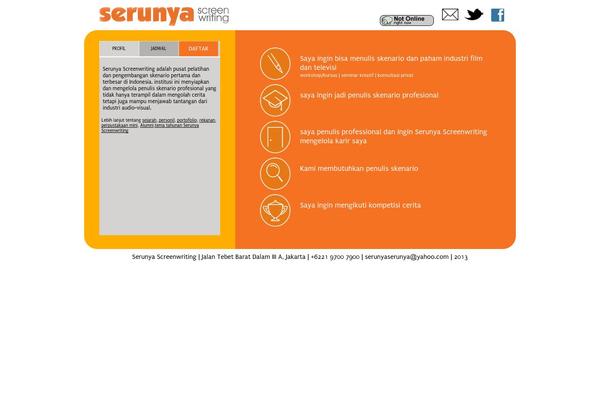 skenario.org site used Cleanlook