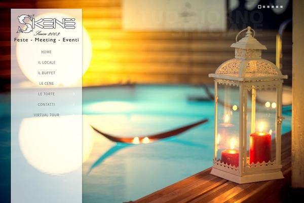 Vellum theme site design template sample