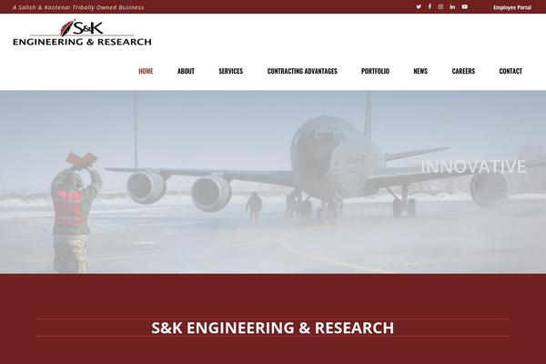 Site using Visucom-smart-sections plugin