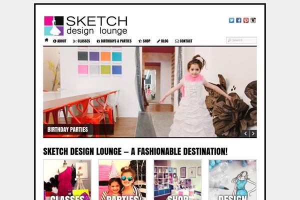 Funki theme site design template sample