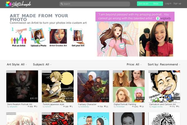 Site using Usernoise modal feedback / contact form plugin