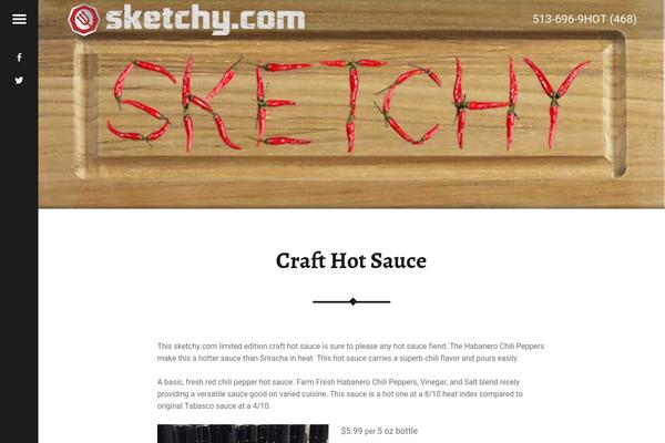 Receptar theme site design template sample