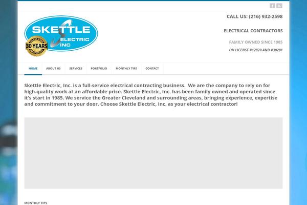 Er Leaf theme site design template sample