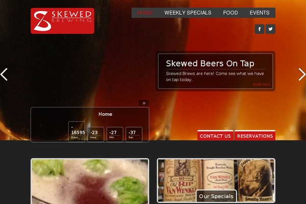 Forked theme site design template sample