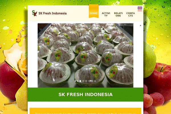 Agriculture theme site design template sample