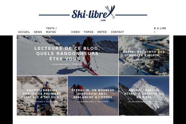 15Zine theme site design template sample