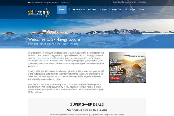 Tour Package V1.02 theme site design template sample