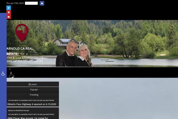 Newsup-pro theme site design template sample