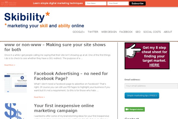Site using CPO Widgets plugin