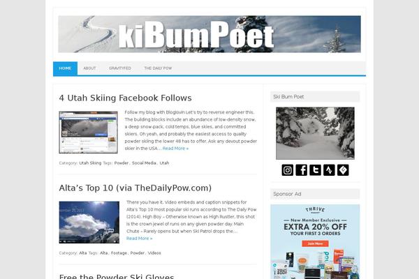 Site using Sociable-30 plugin