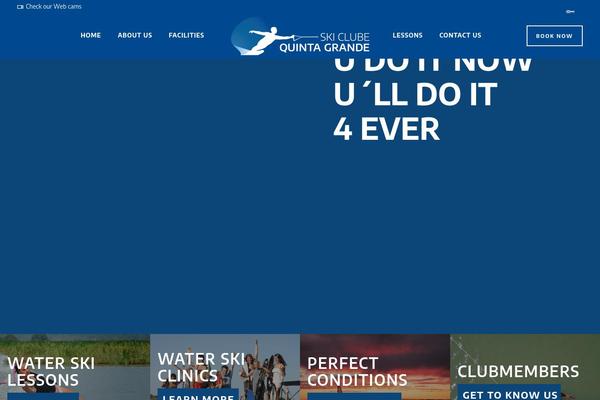 WaveRide theme site design template sample