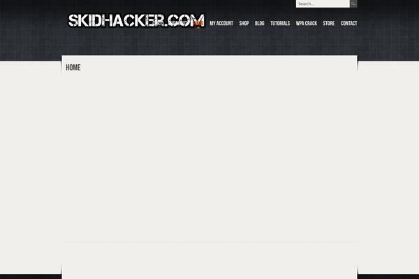 Simple theme site design template sample