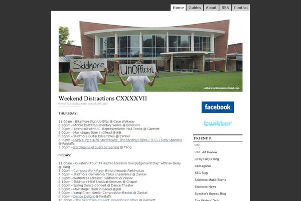 This Just In! theme site design template sample