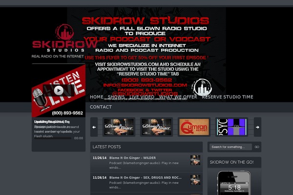 skidrowstudios.com site used Soundcheck