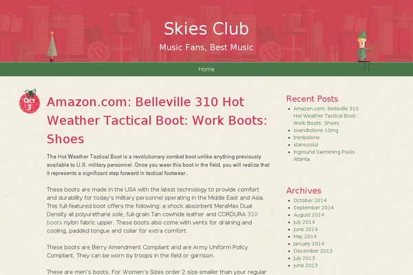 skiesclub.com site used Cheer