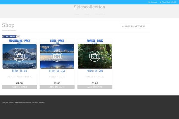 Virtue theme site design template sample