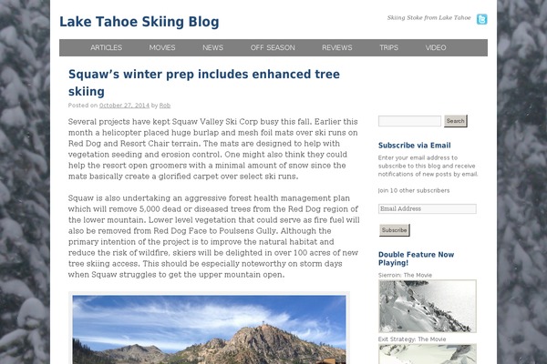 Site using Dynamic Content Gallery plugin