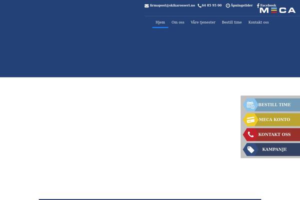 Reisen-child theme site design template sample
