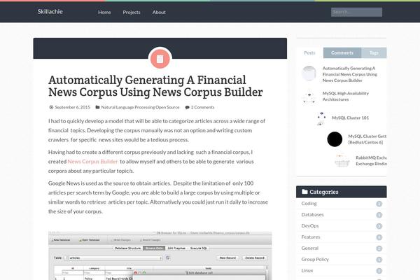 Keilir theme site design template sample