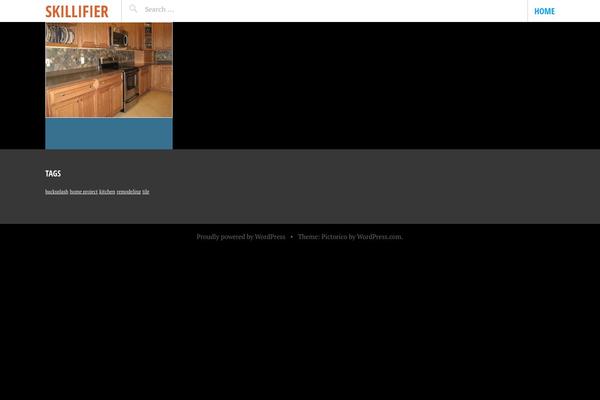 Pictorico theme site design template sample