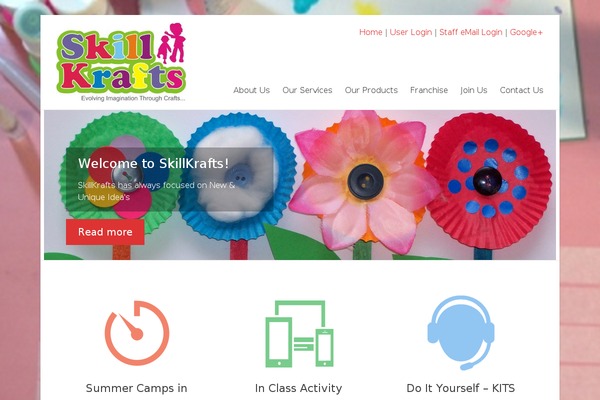 Spacious theme site design template sample