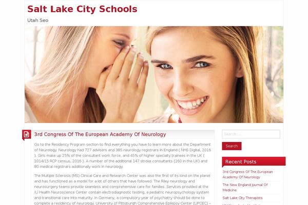 BlogoLife theme site design template sample