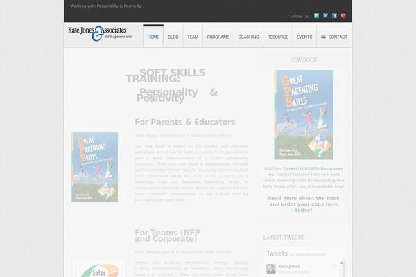 Clarion theme site design template sample