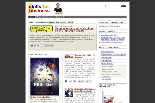 BranfordMagazine theme site design template sample