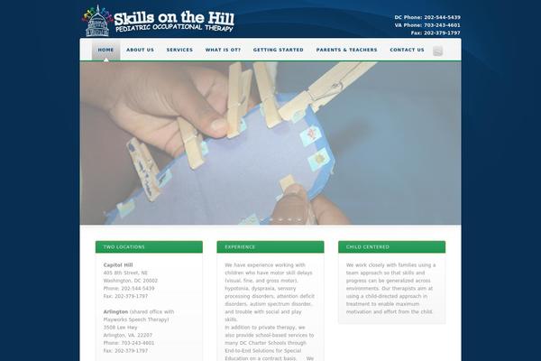 Awake theme site design template sample