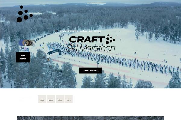 skimarathon.se site used Corredo